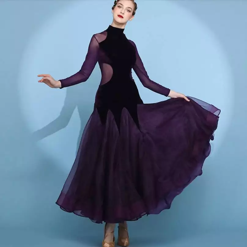 Amethyst Ballroom Dance Dress | Latest Collection