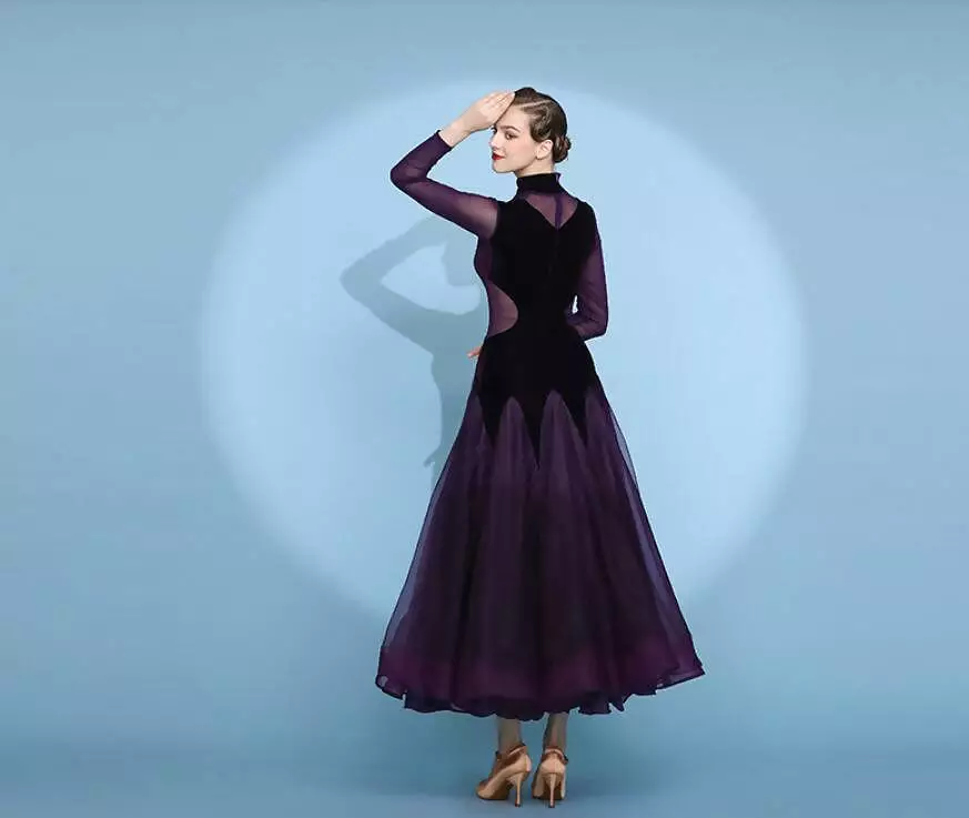 Amethyst Ballroom Dance Dress | Latest Collection