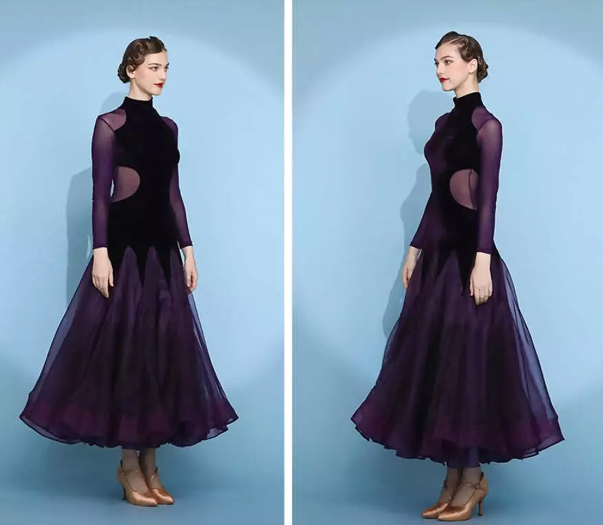 Amethyst Ballroom Dance Dress | Latest Collection