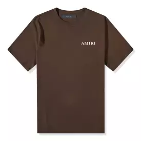 Amiri Brown Puff Logo T-Shirt