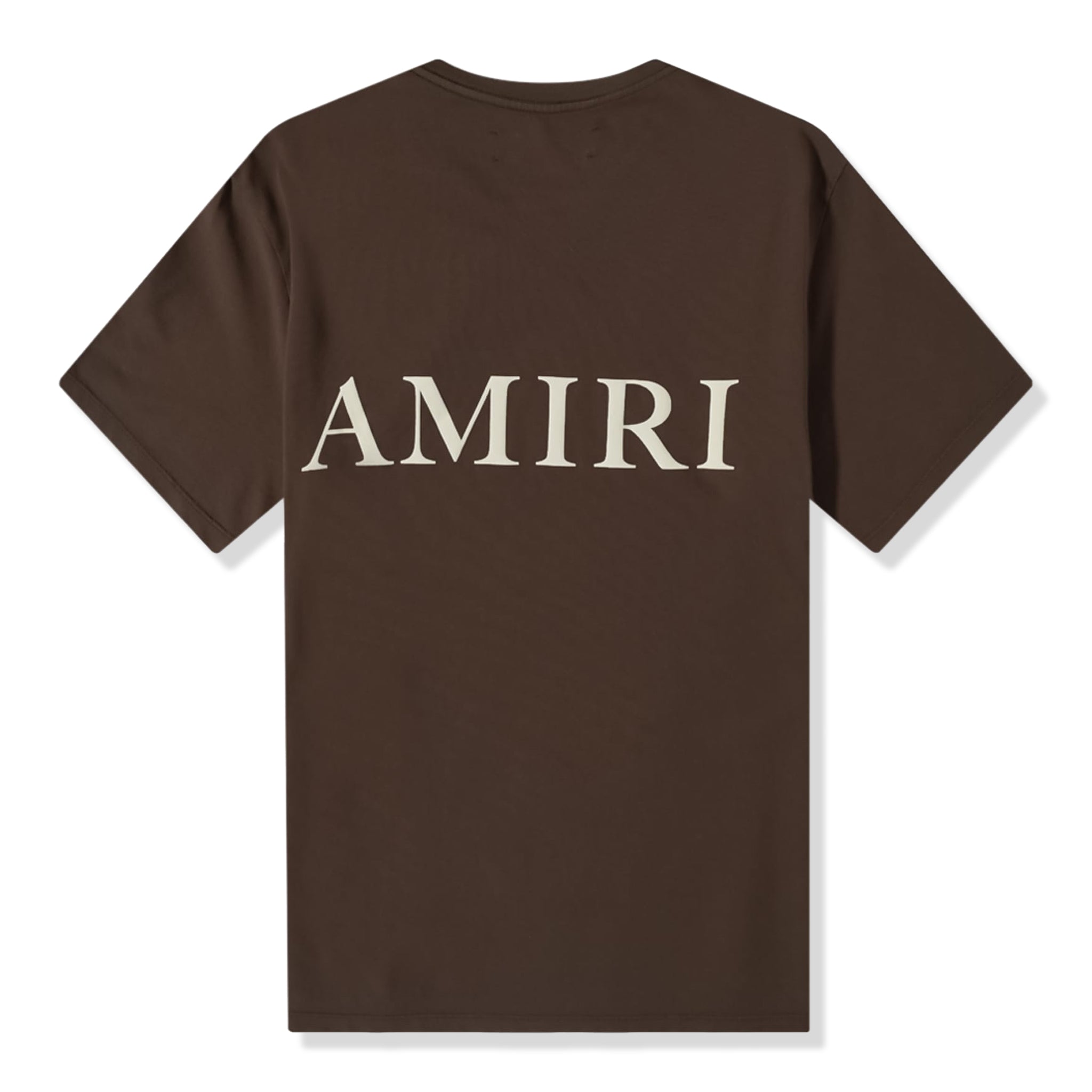 Amiri Brown Puff Logo T-Shirt