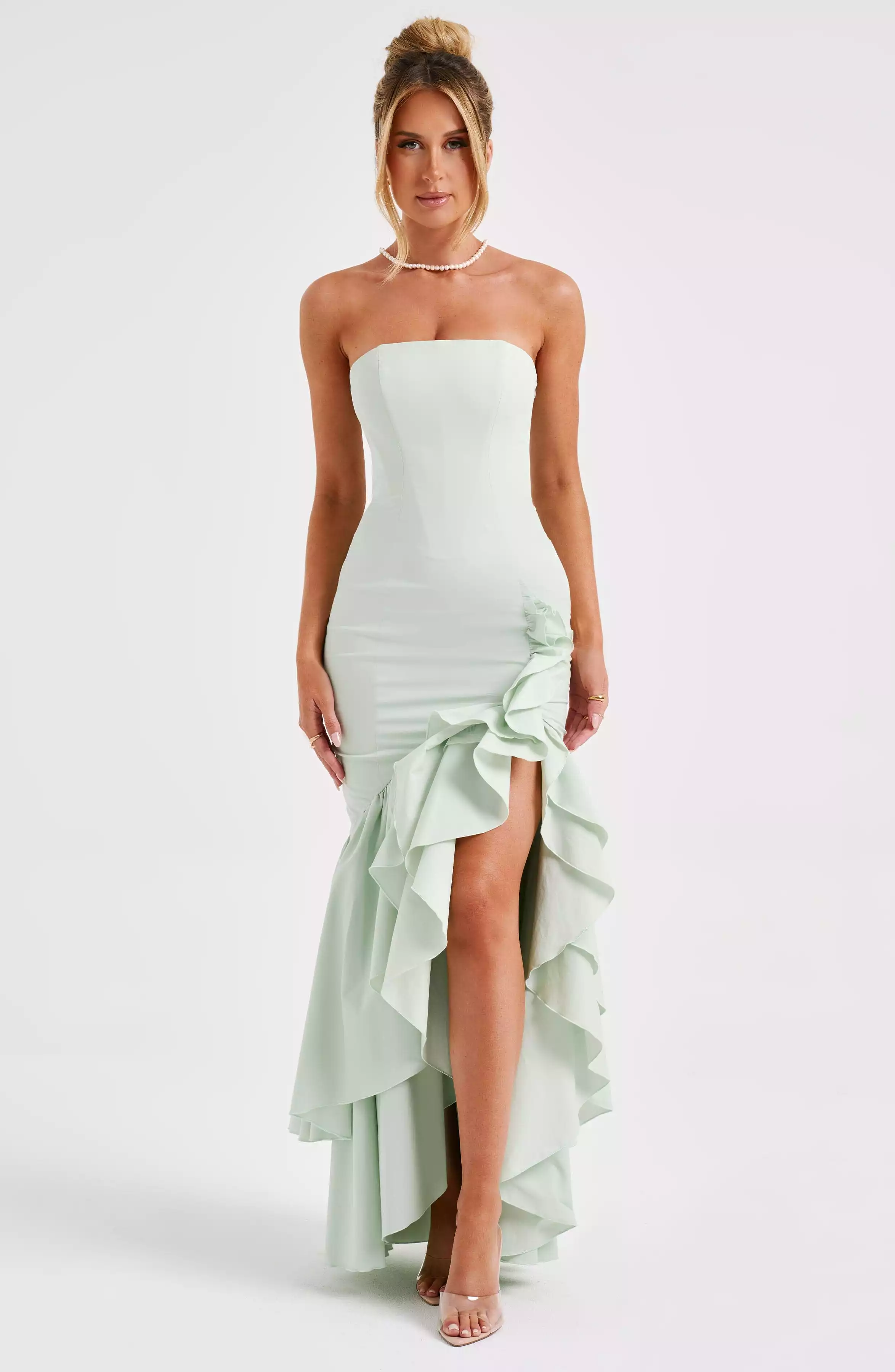 Angelina Dress - Sage