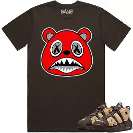 Angry Baws Bear Baroque Brown Uptempo Shirt