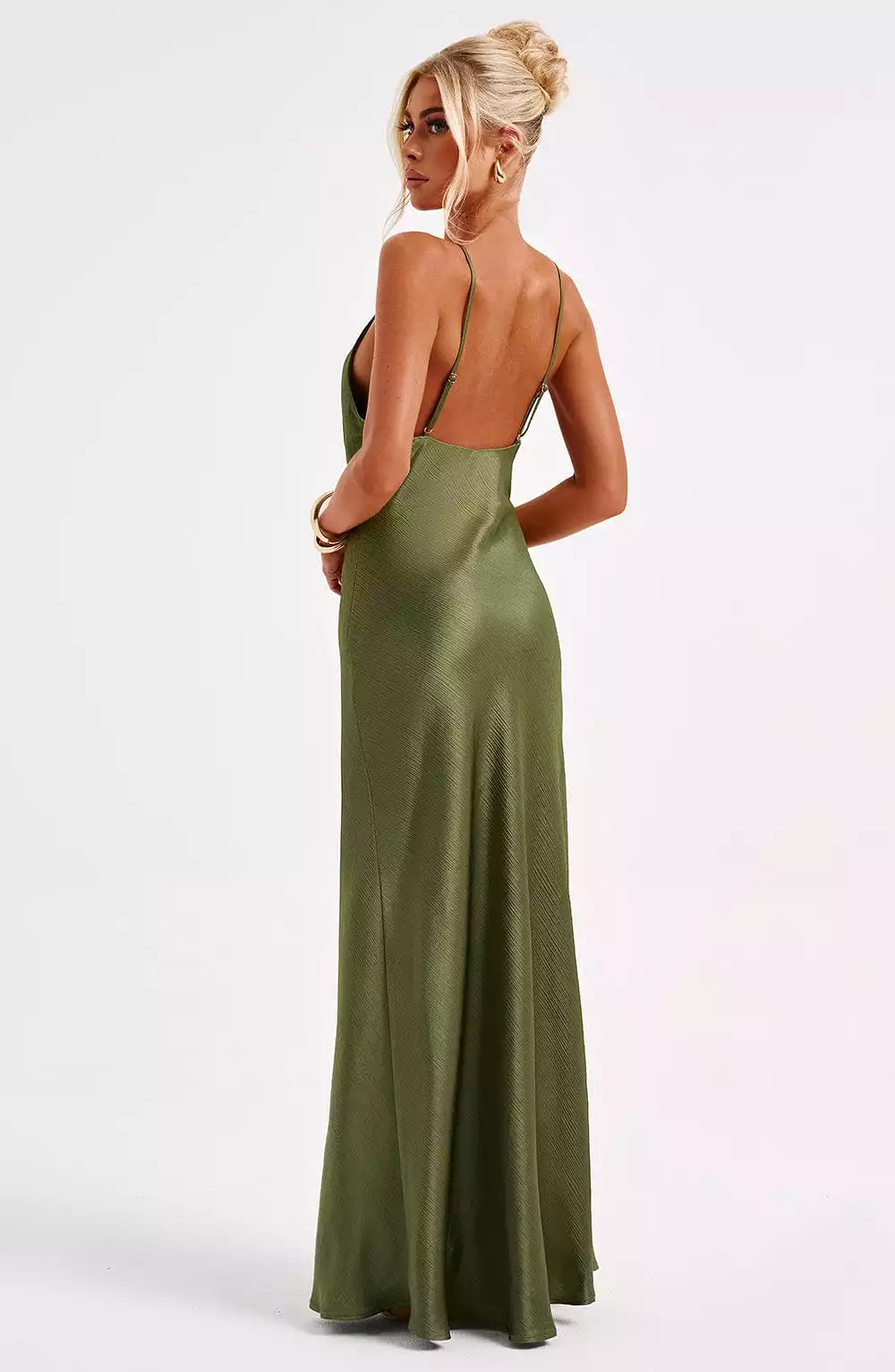 Anja Maxi Dress Khaki