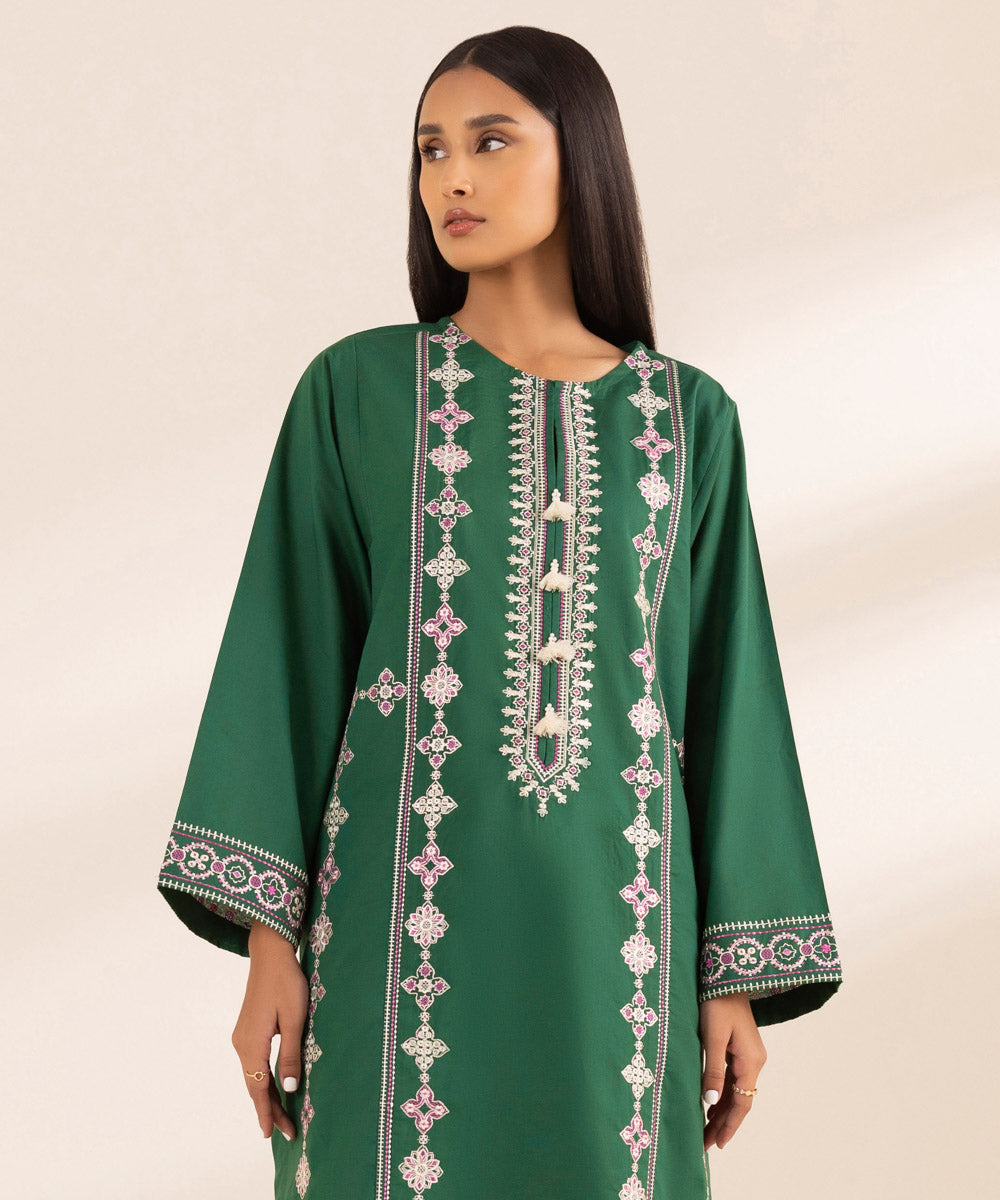 Arabic Lawn Shirt with Embroidery