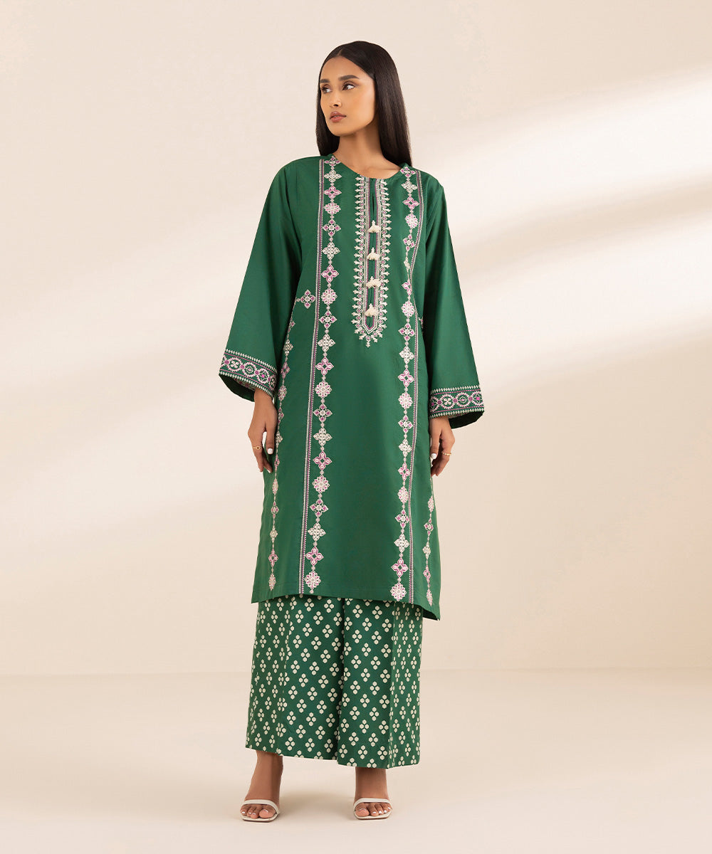 Arabic Lawn Shirt with Embroidery