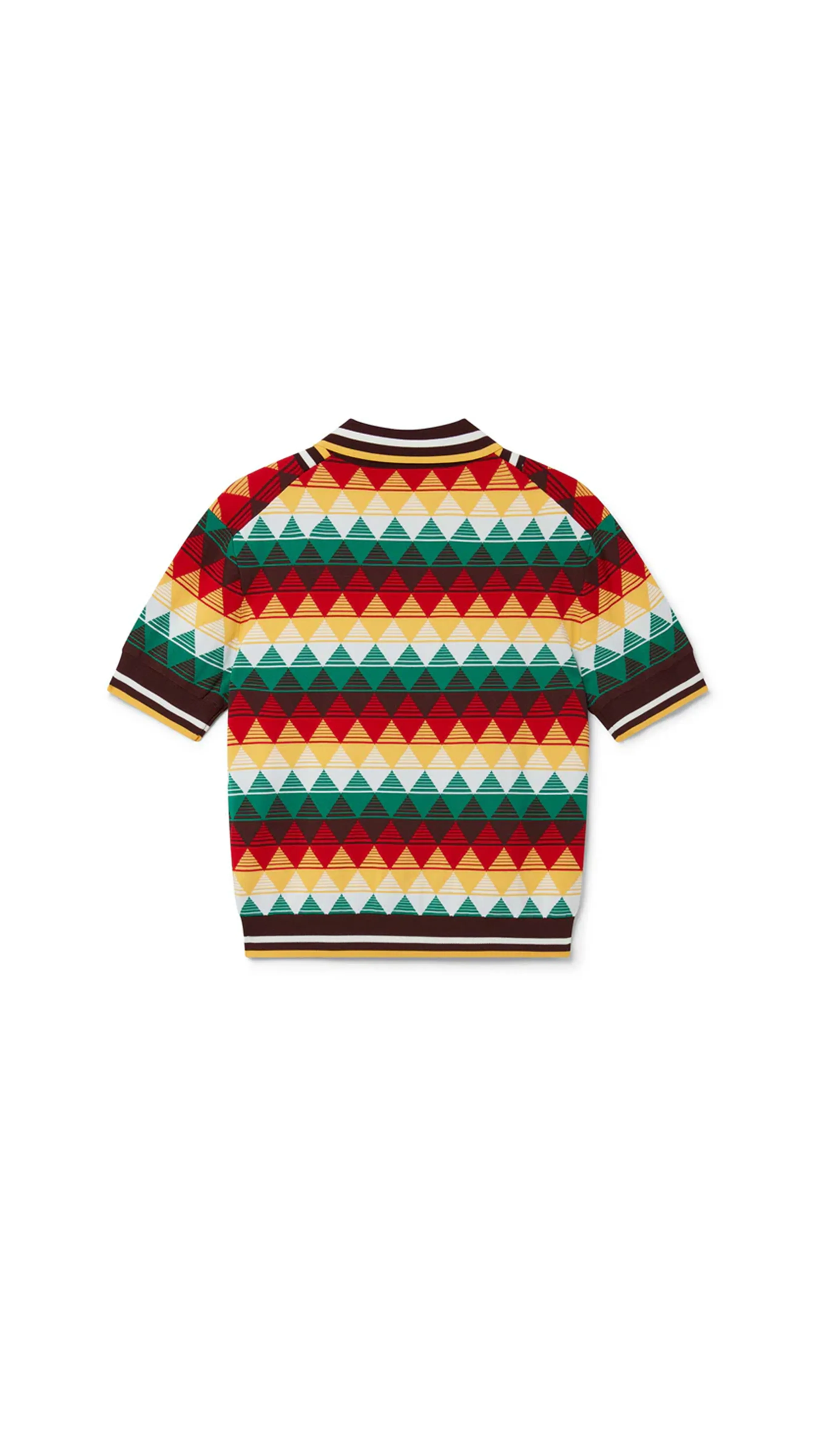 Multicolor Argyle Polo Shirt