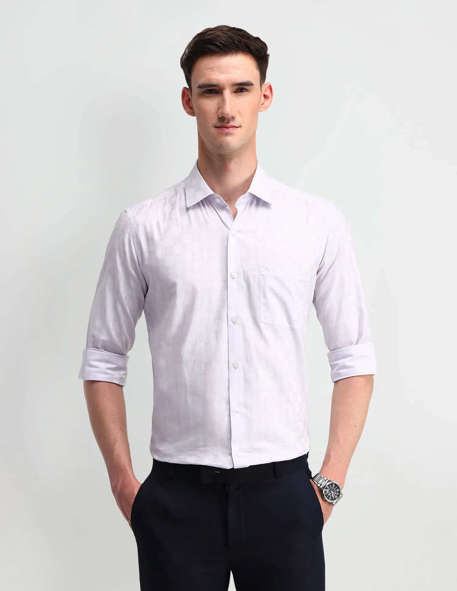 Arrow Glen Cotton Check Shirt