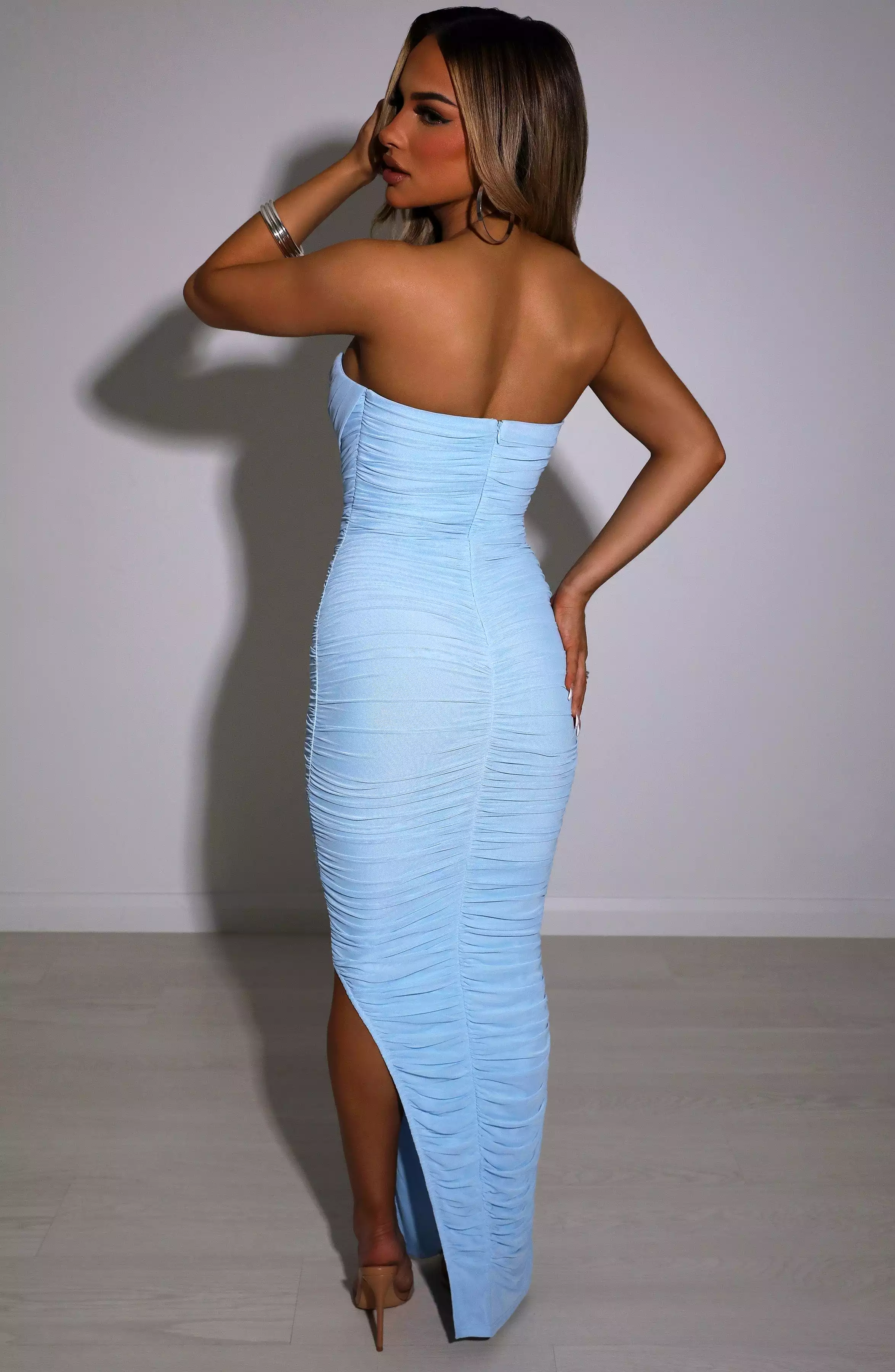 Baby Blue Demi Maxi Dress