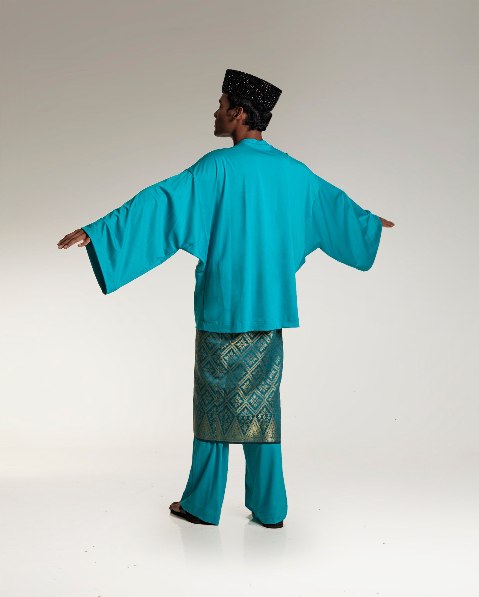 Baju Melayu Sleepwear (Aqua Jet Jersey)