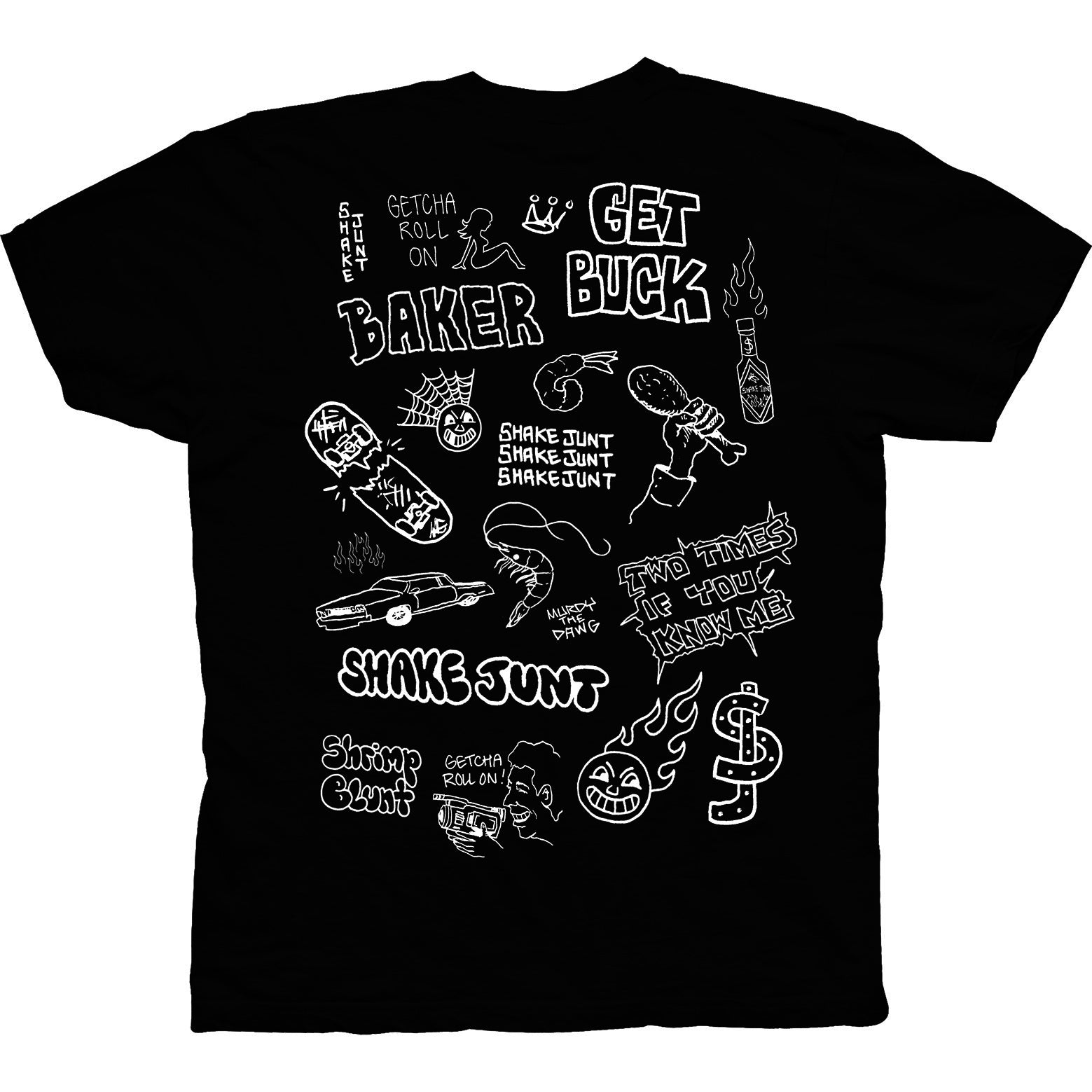 Baker Black T-Shirt for Baking