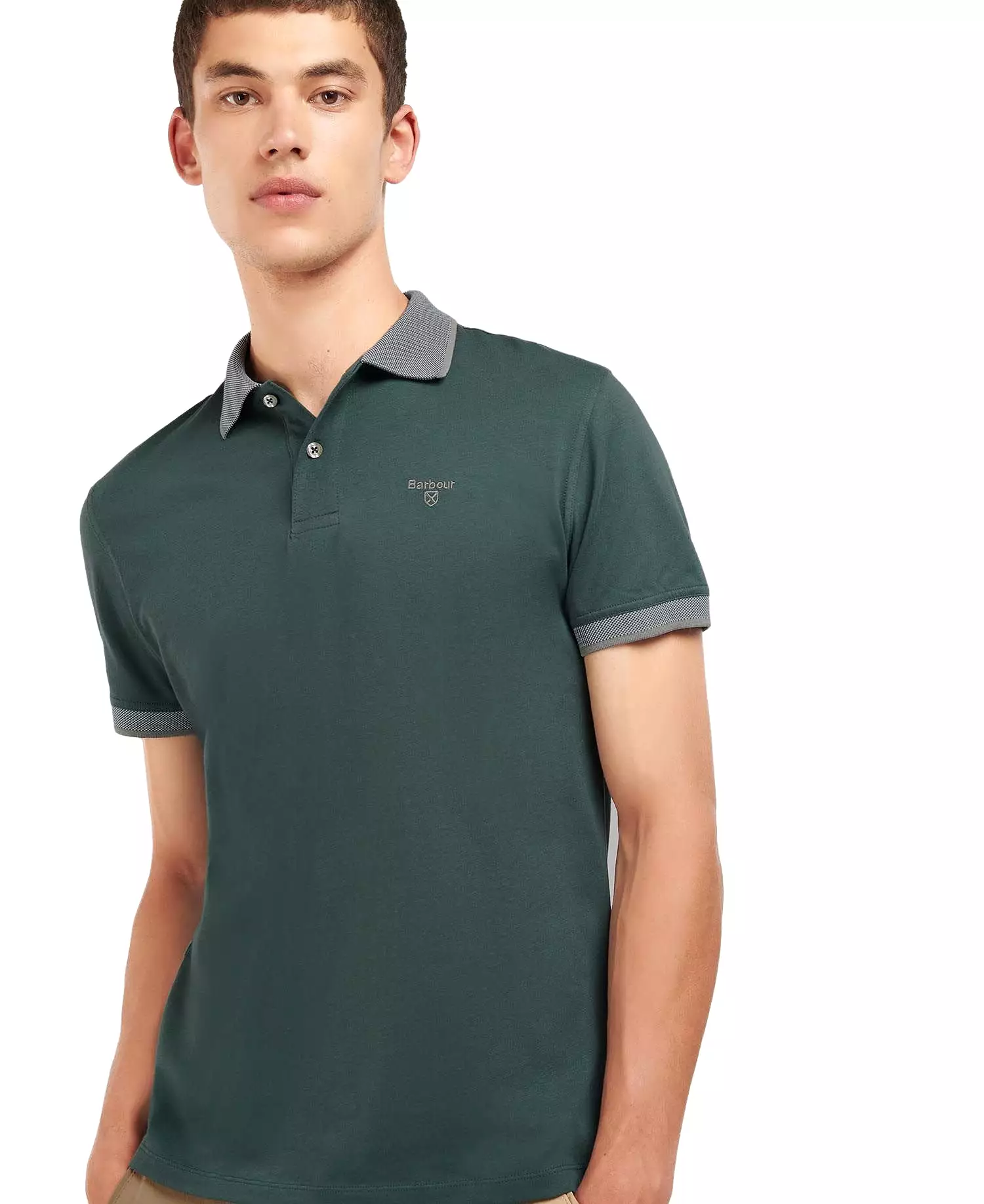 Barbour Cornsay Birdseye Polo T-Shirt for Men