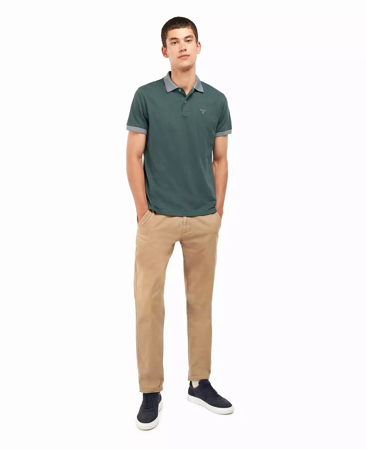 Barbour Cornsay Birdseye Polo T-Shirt for Men