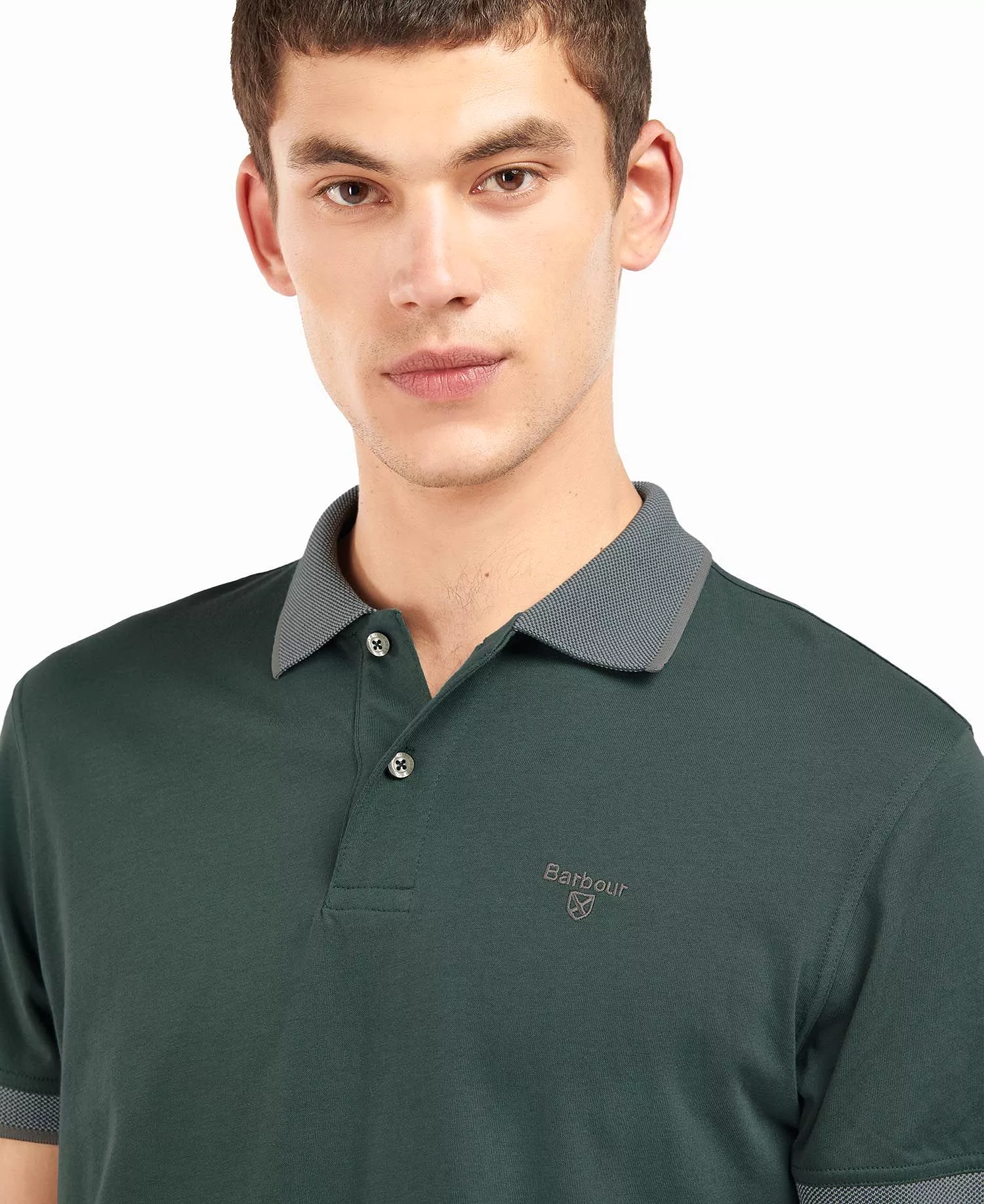 Barbour Cornsay Birdseye Polo T-Shirt for Men