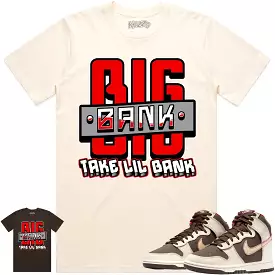 Baroque Brown Dunks Shirt - RED BIG BANK