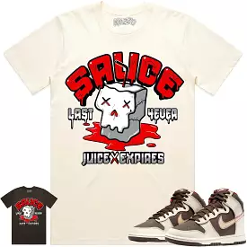 Baroque Brown Dunks Shirt - Red Sauce Match