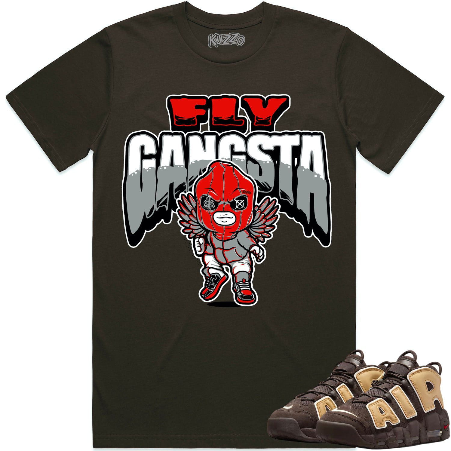 Baroque Brown Uptempo Shirt - RED FLY GANGSTA | Get the Perfect Match!