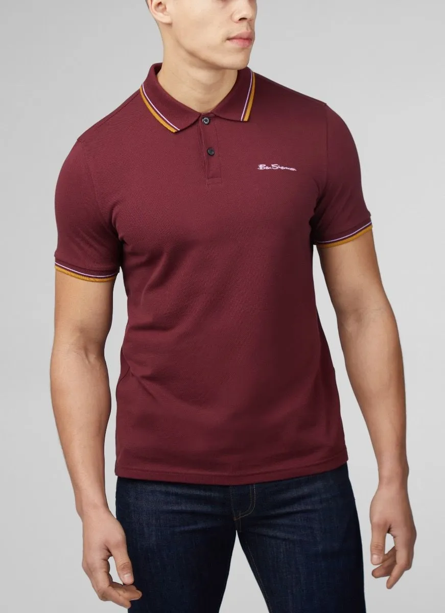 Ben Sherman Port Casual Polo Shirt with Short Sleeves