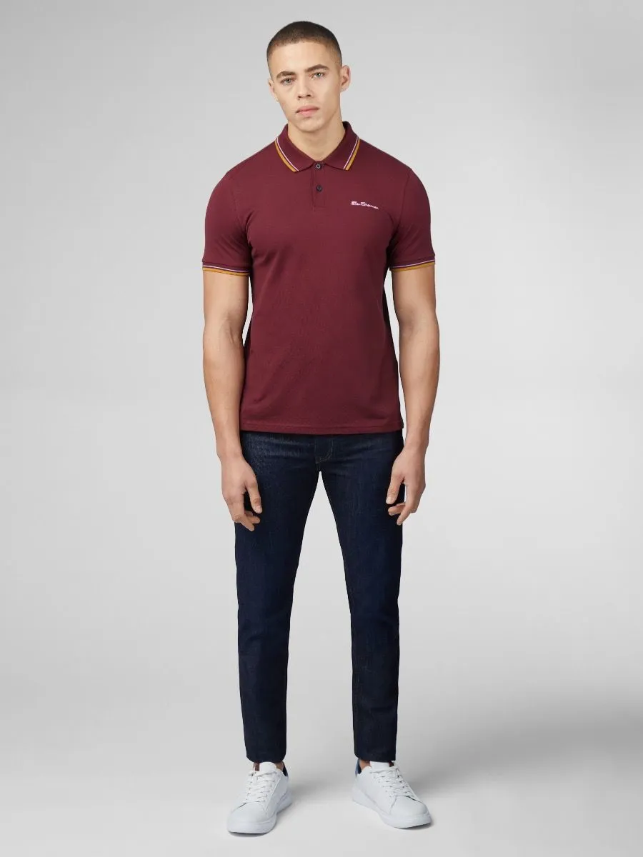 Ben Sherman Port Casual Polo Shirt with Short Sleeves