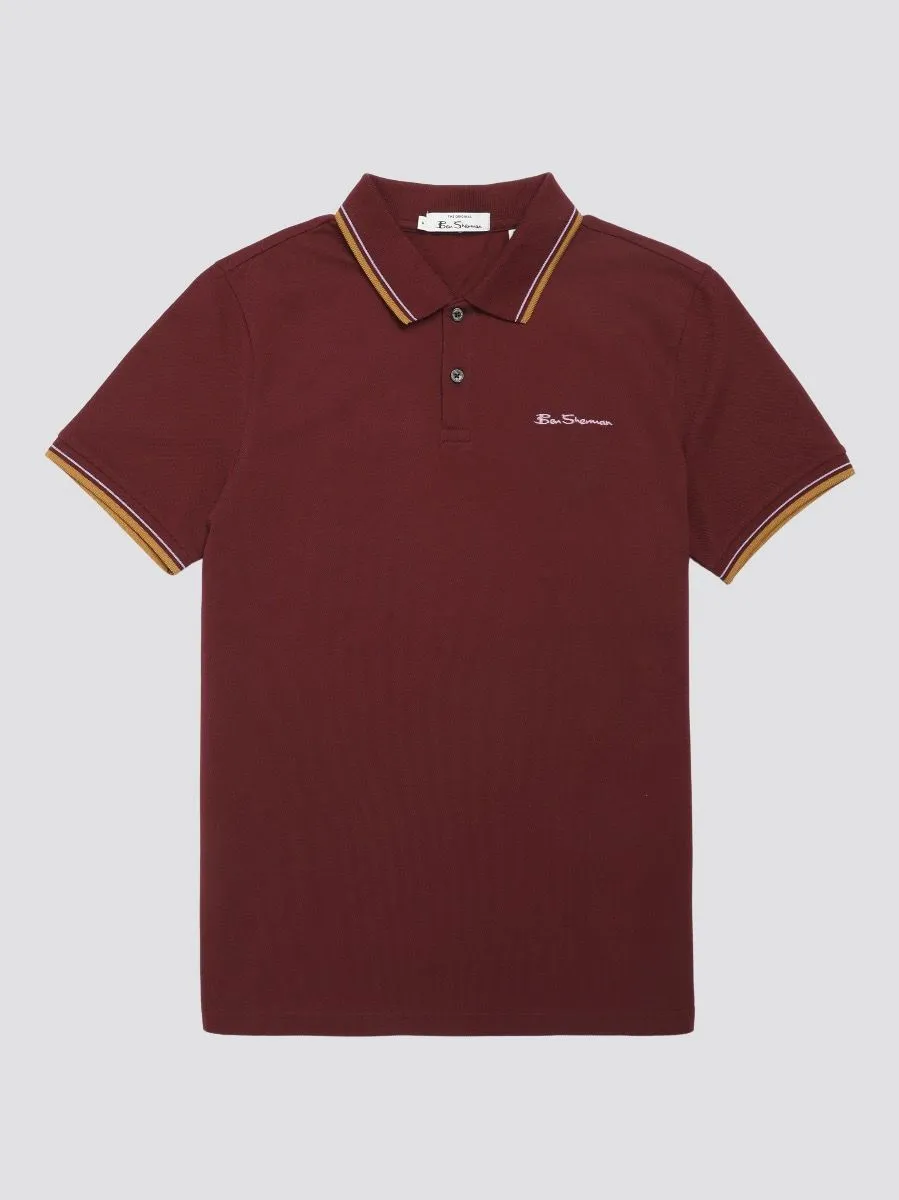 Ben Sherman Port Casual Polo Shirt with Short Sleeves