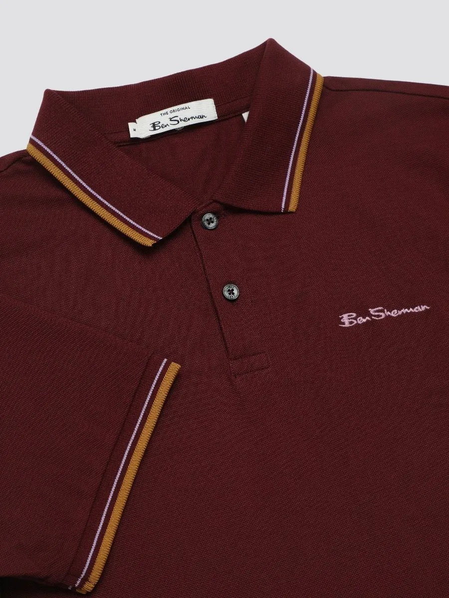 Ben Sherman Port Casual Polo Shirt with Short Sleeves