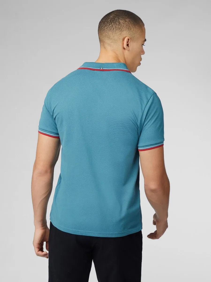 Ben Sherman Casual Teal Polo Shirt