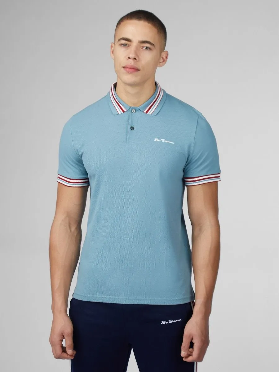 Ben Sherman House Collar Polo Shirt Petrol