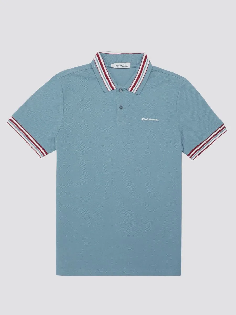 Ben Sherman House Collar Polo Shirt Petrol