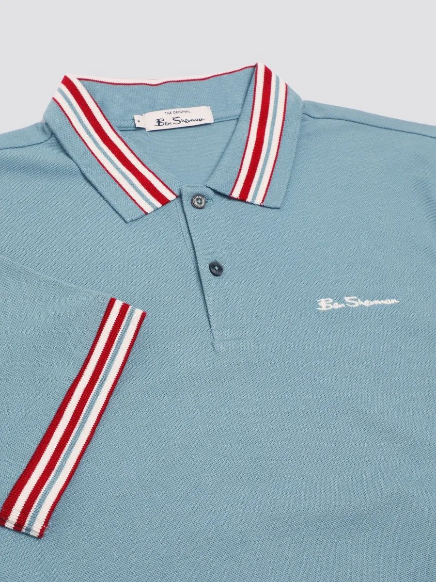 Ben Sherman House Collar Polo Shirt Petrol