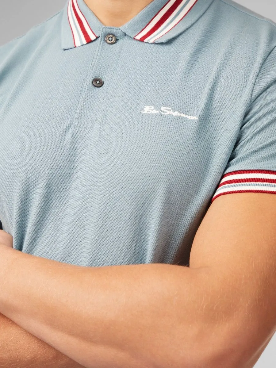 Ben Sherman House Collar Polo Shirt Petrol