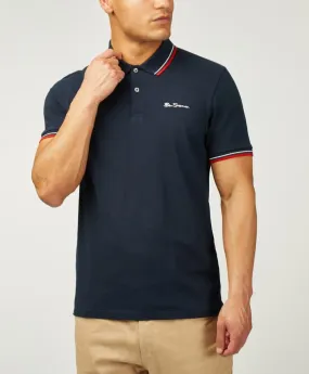 Dark Navy Ben Sherman Signature Pique Polo Shirt