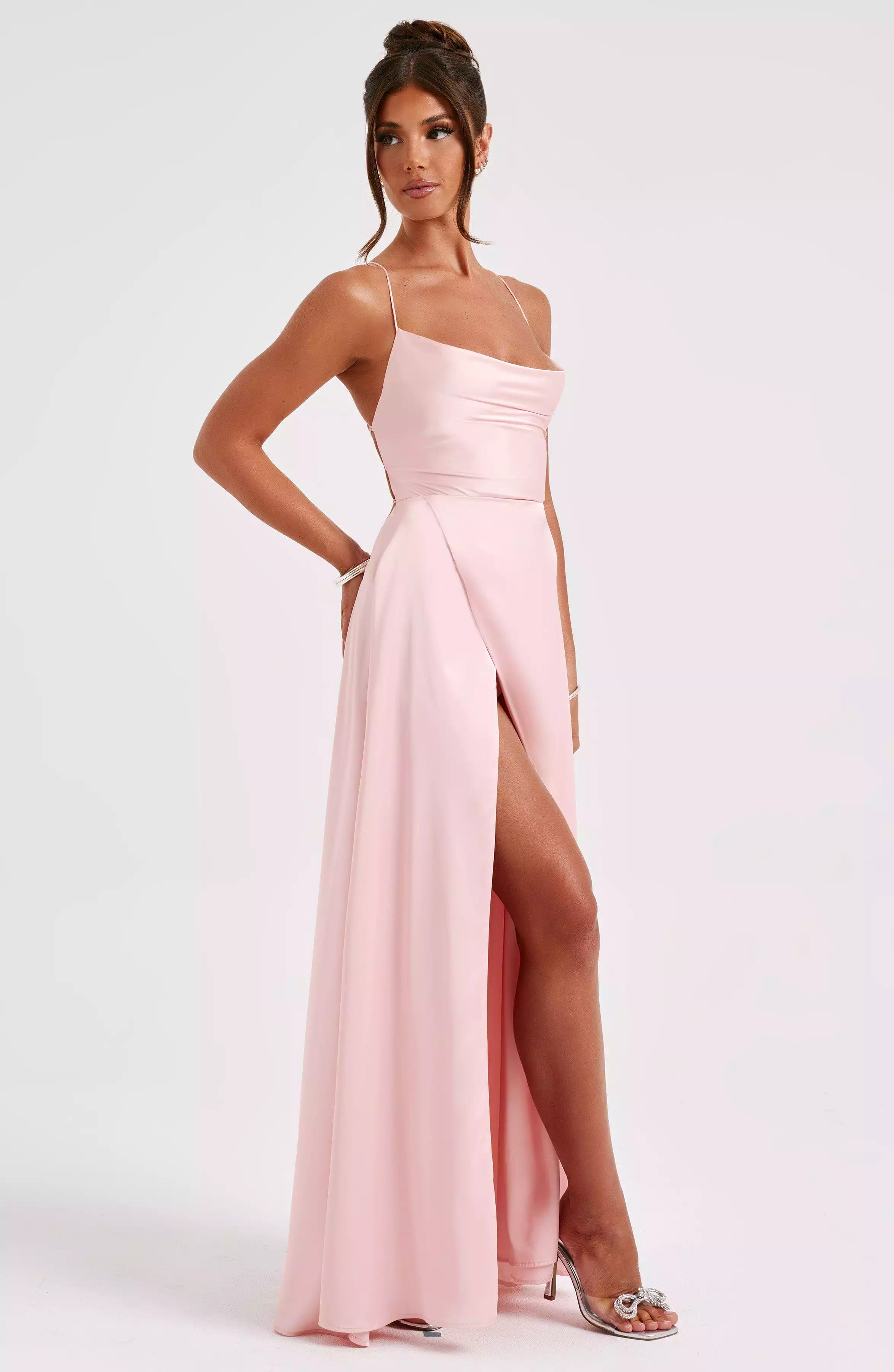 Bethany Maxi Dress Blush - Shop Online Now!