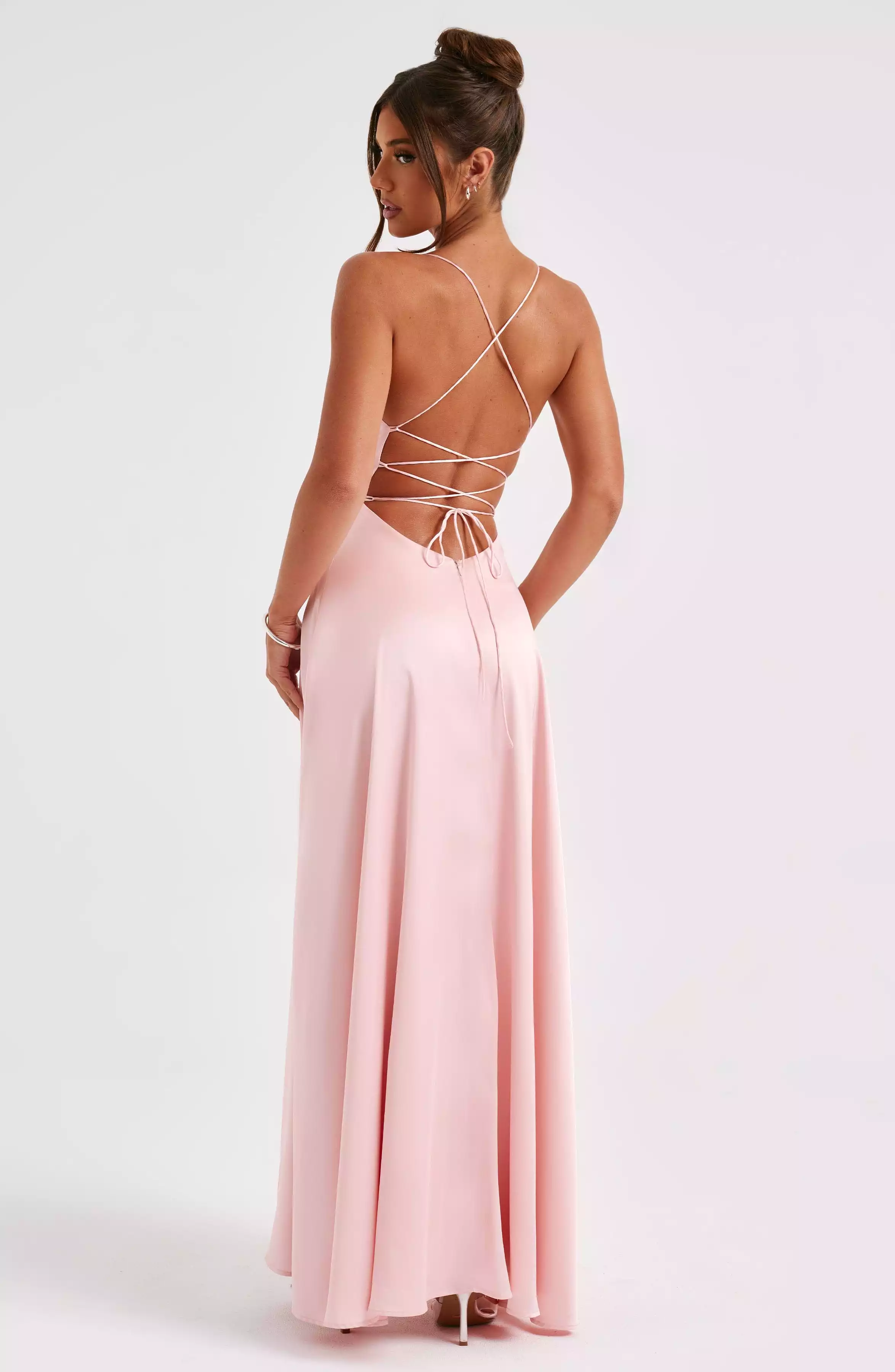 Bethany Maxi Dress Blush - Shop Online Now!