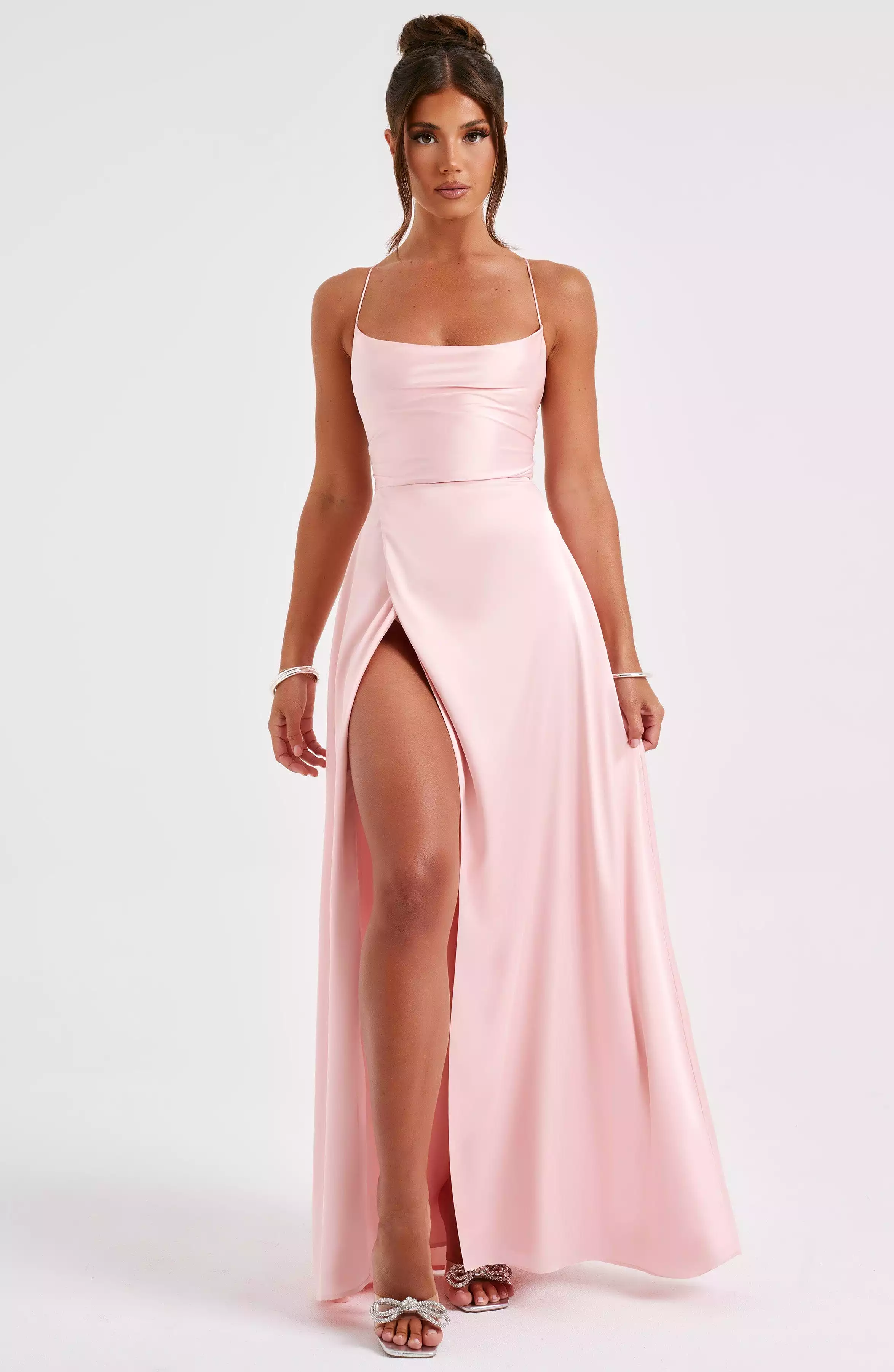 Bethany Maxi Dress Blush - Shop Online Now!