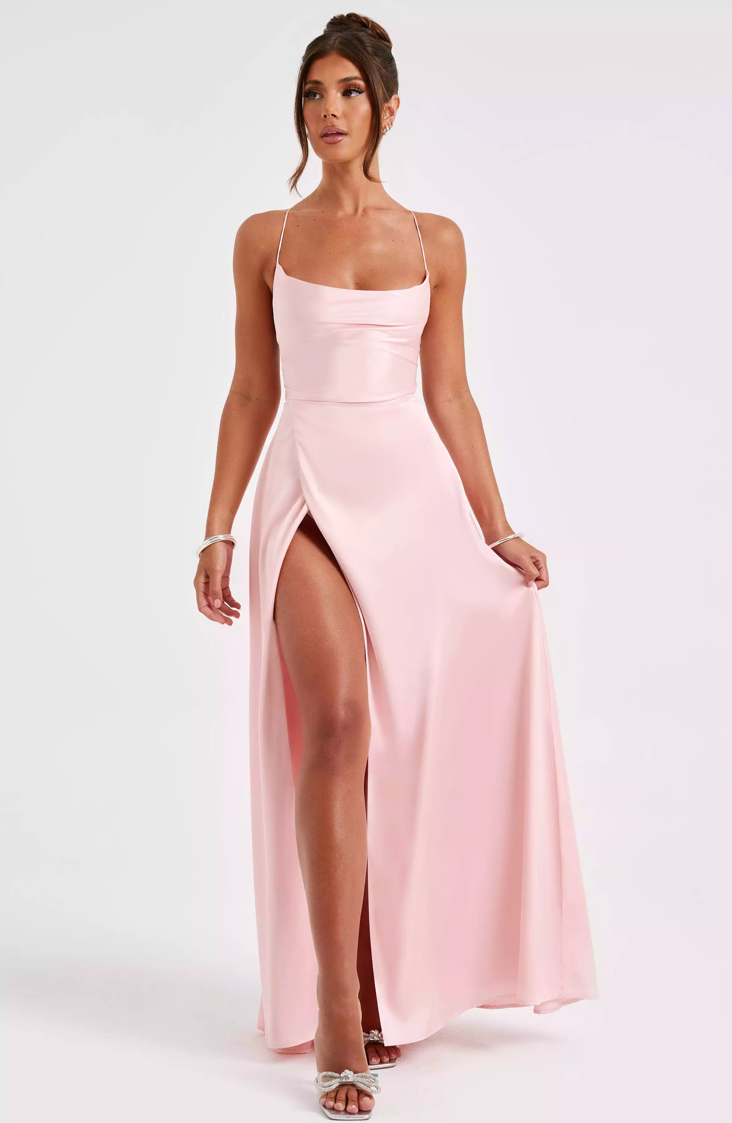 Bethany Maxi Dress Blush - Shop Online Now!