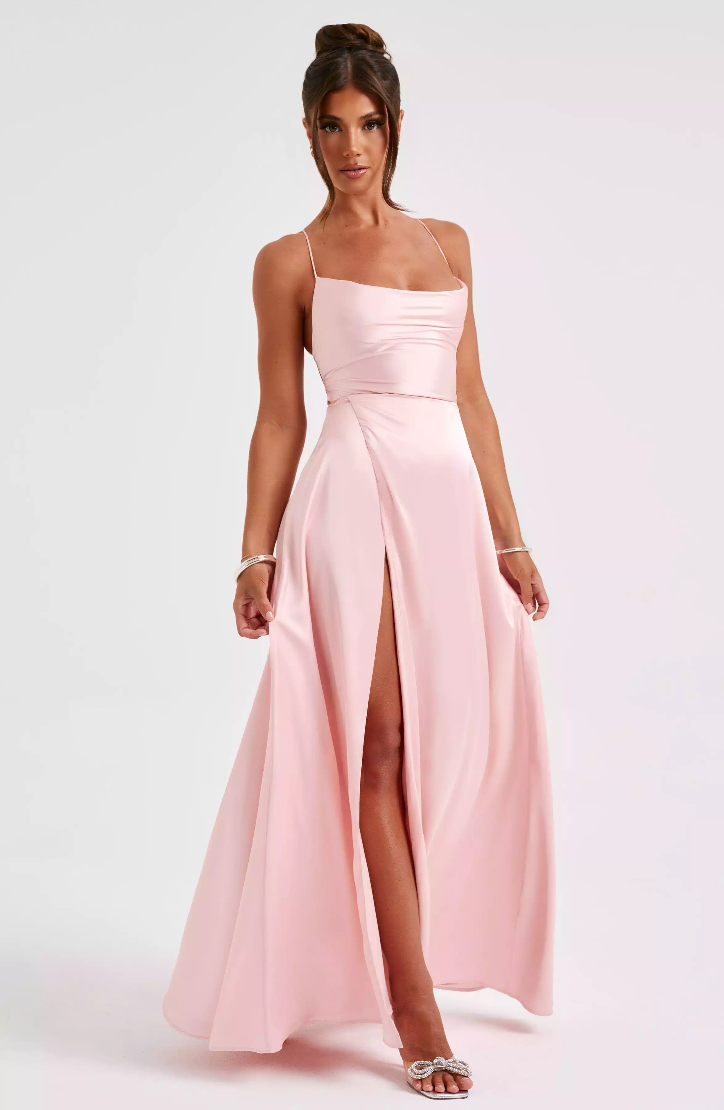 Bethany Maxi Dress Blush - Shop Online Now!