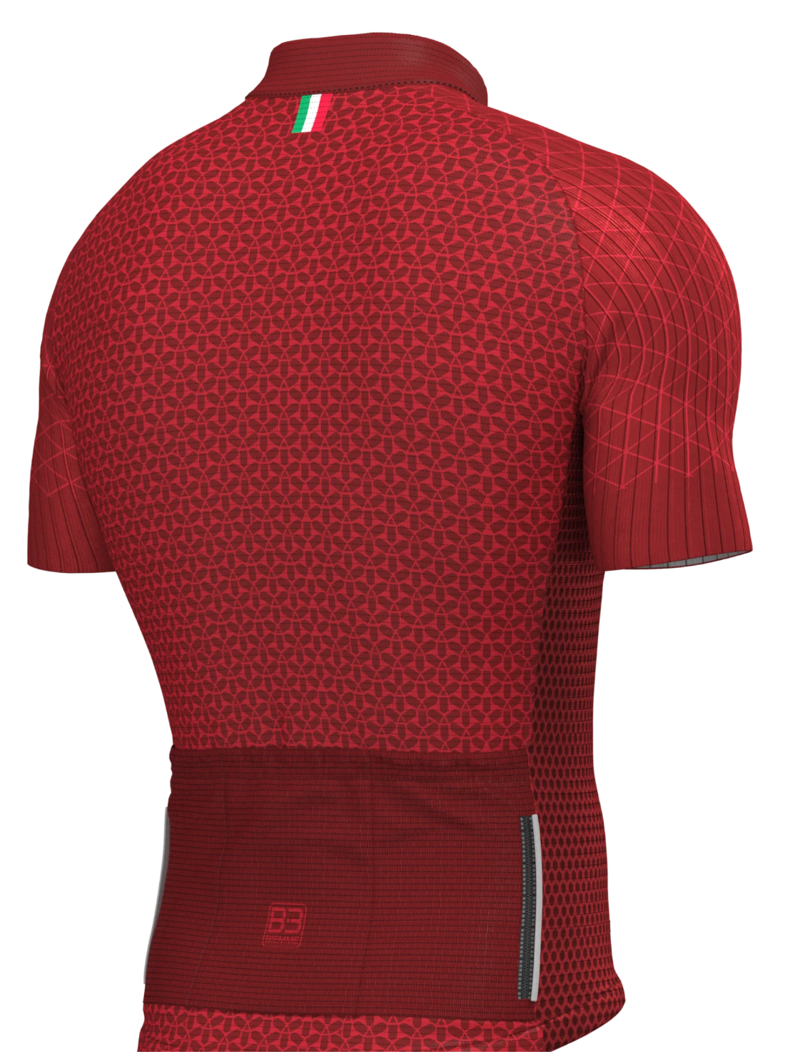 Biemme Venus Men's Cycling Jersey - Red - XL - Made in Italy