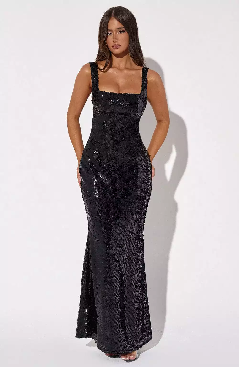 Black Corinne Maxi Dress