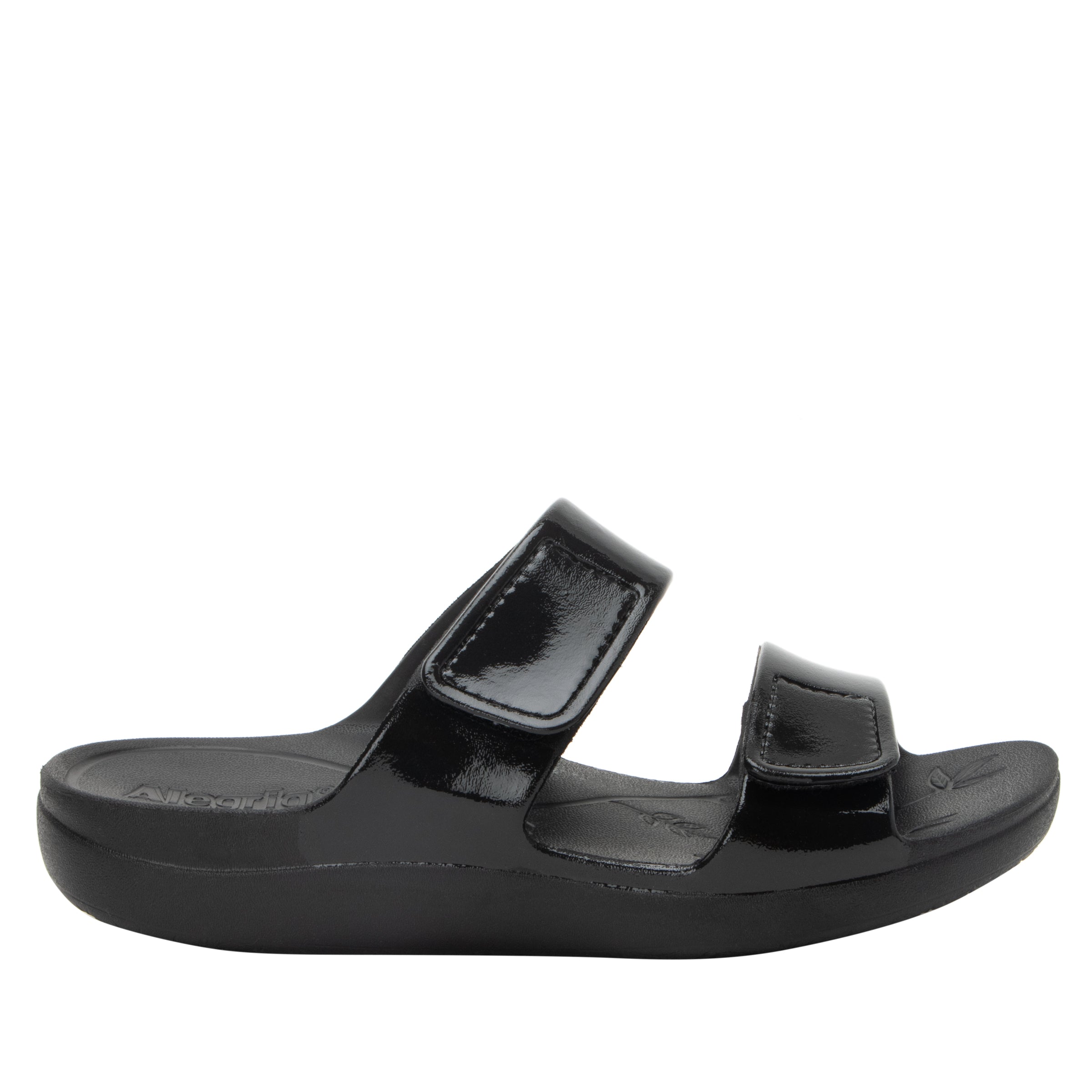 Black Gloss Sandal