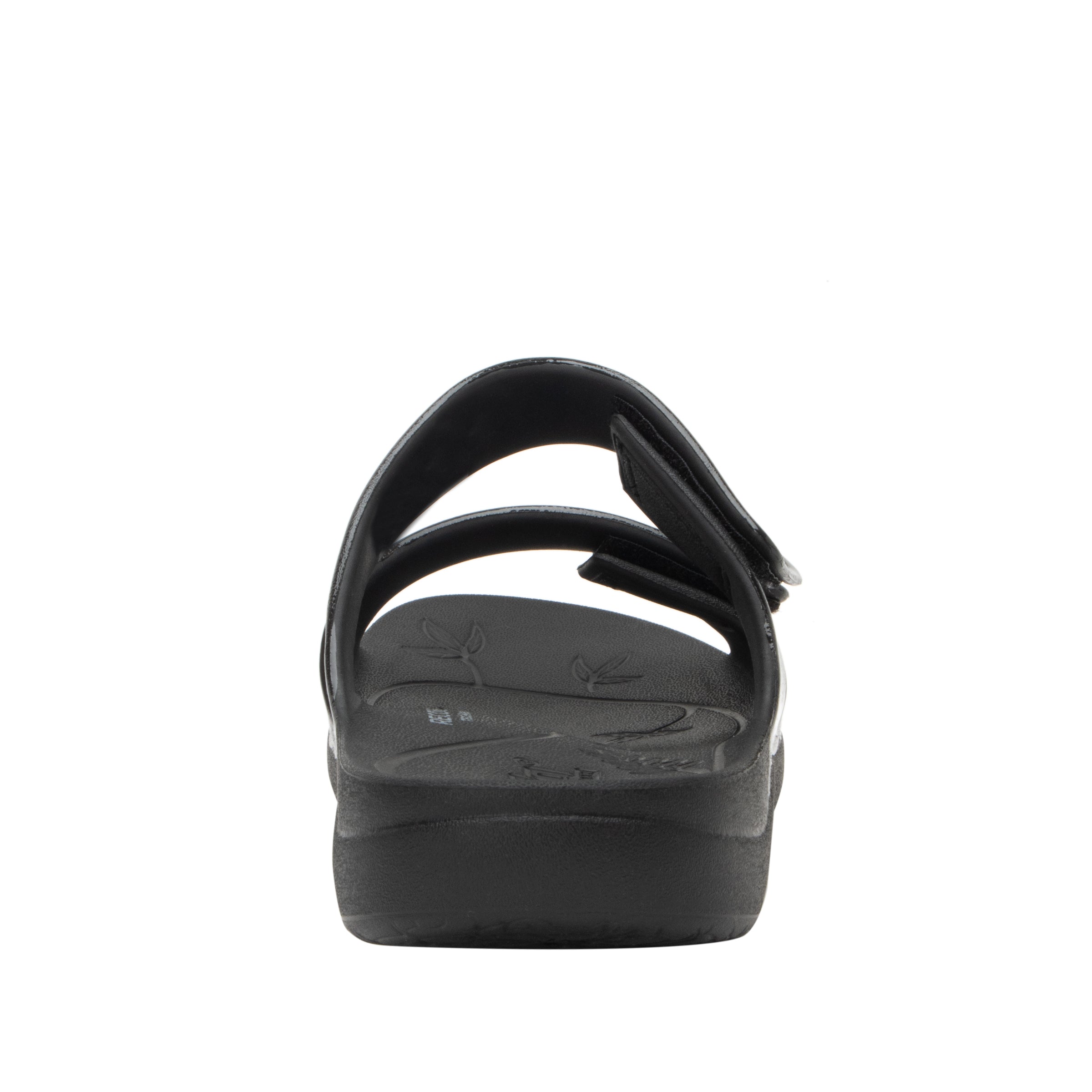 Black Gloss Sandal