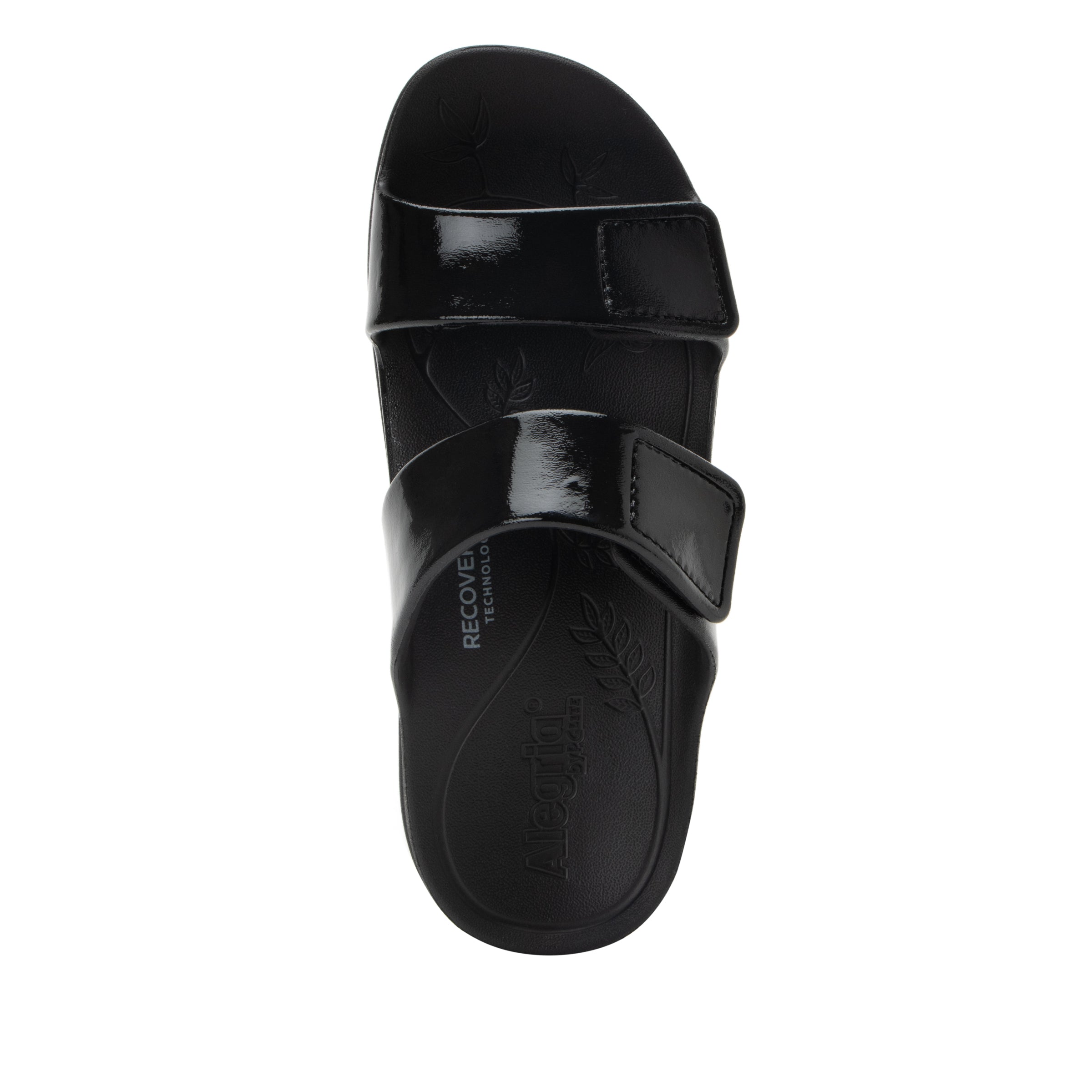 Black Gloss Sandal