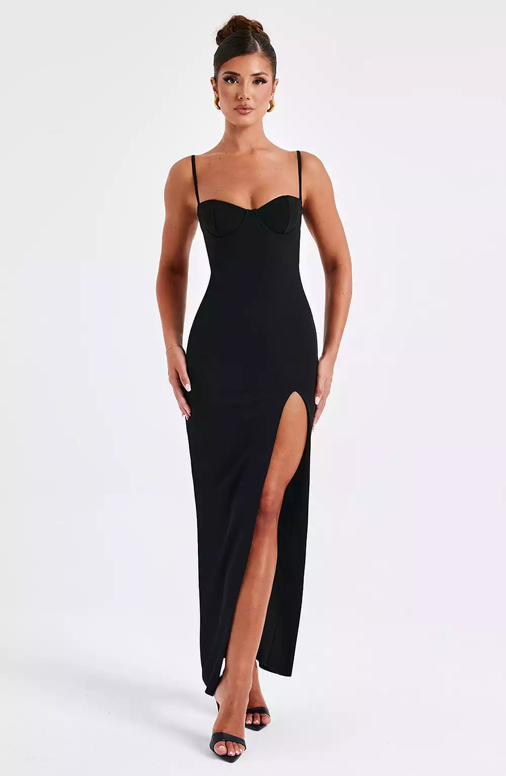 Black Maxi Dress - Asteria - Top Women's Fashion