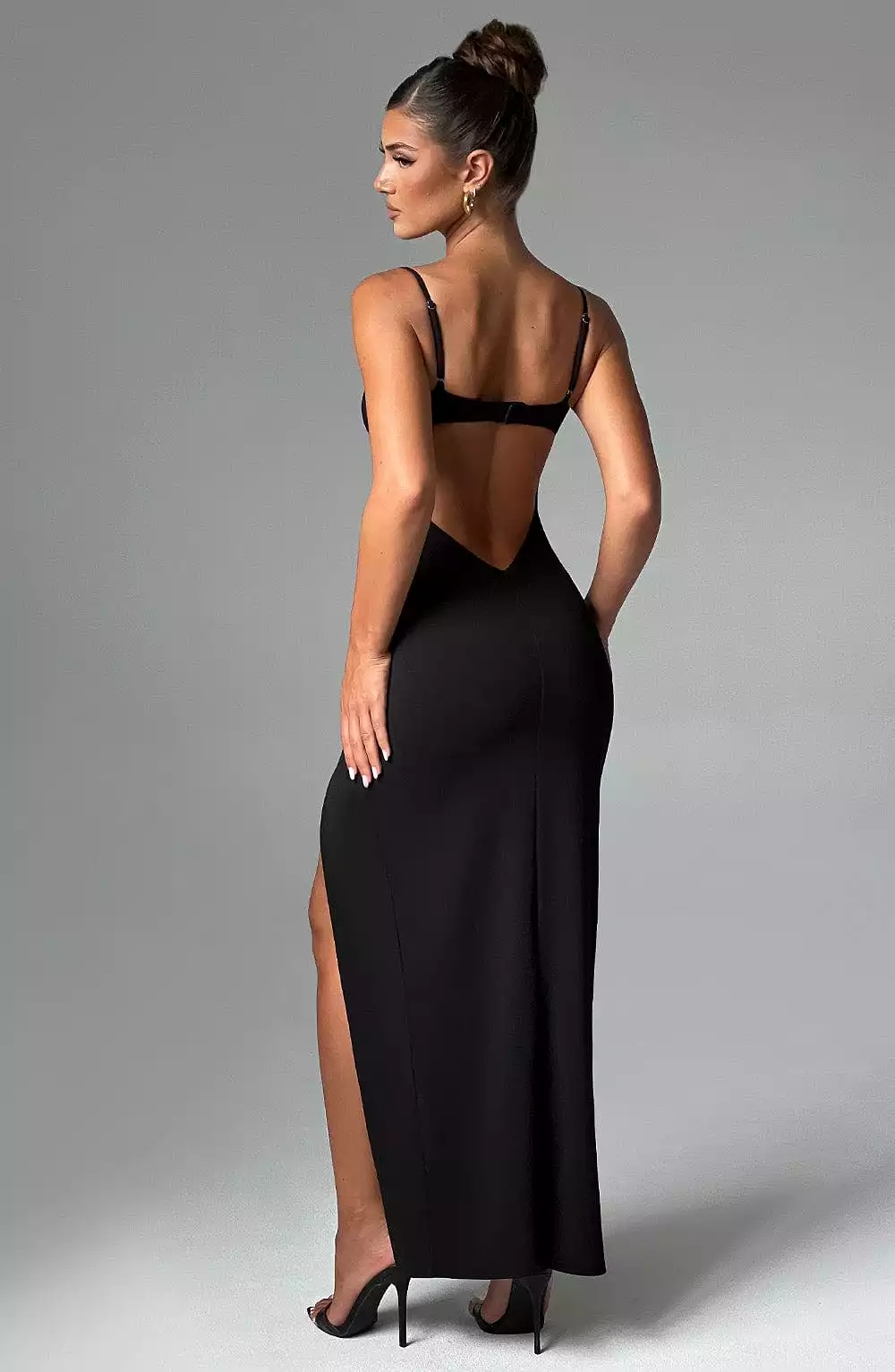 Black Maxi Dress - Asteria - Top Women's Fashion