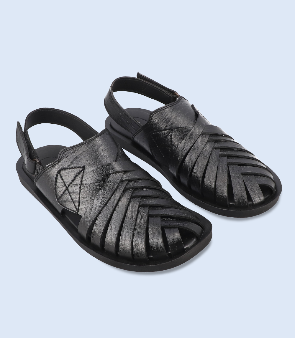 black men's sandal