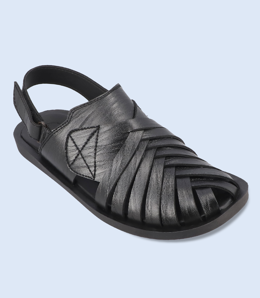 black men's sandal