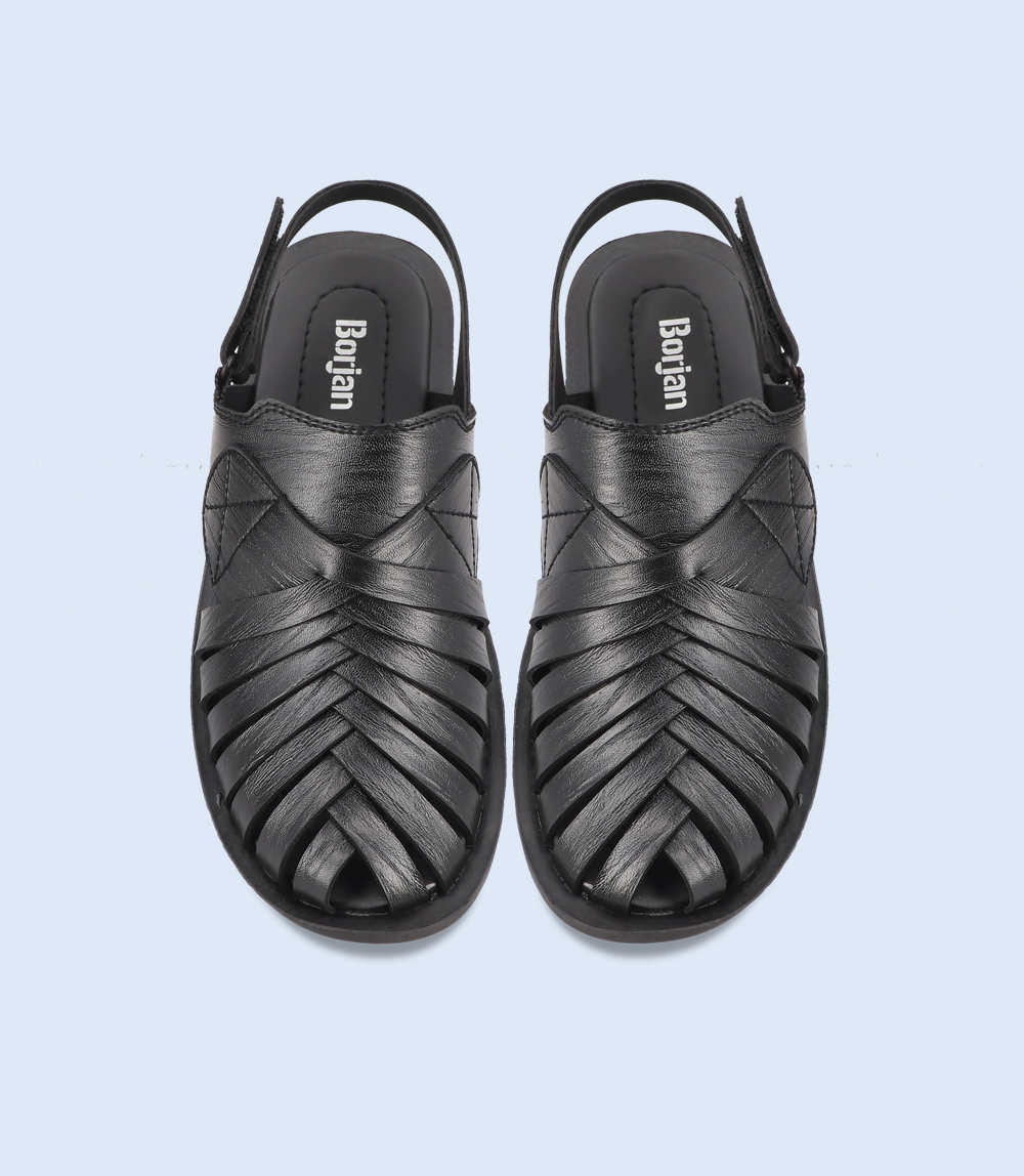 black men's sandal