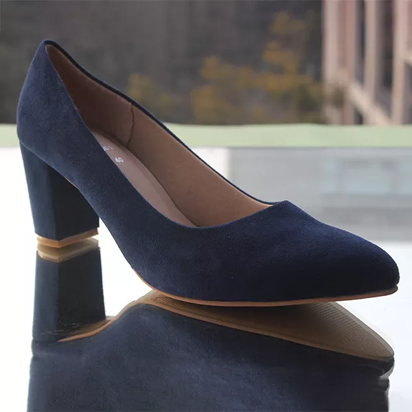 Blue Women's Heel Pumps