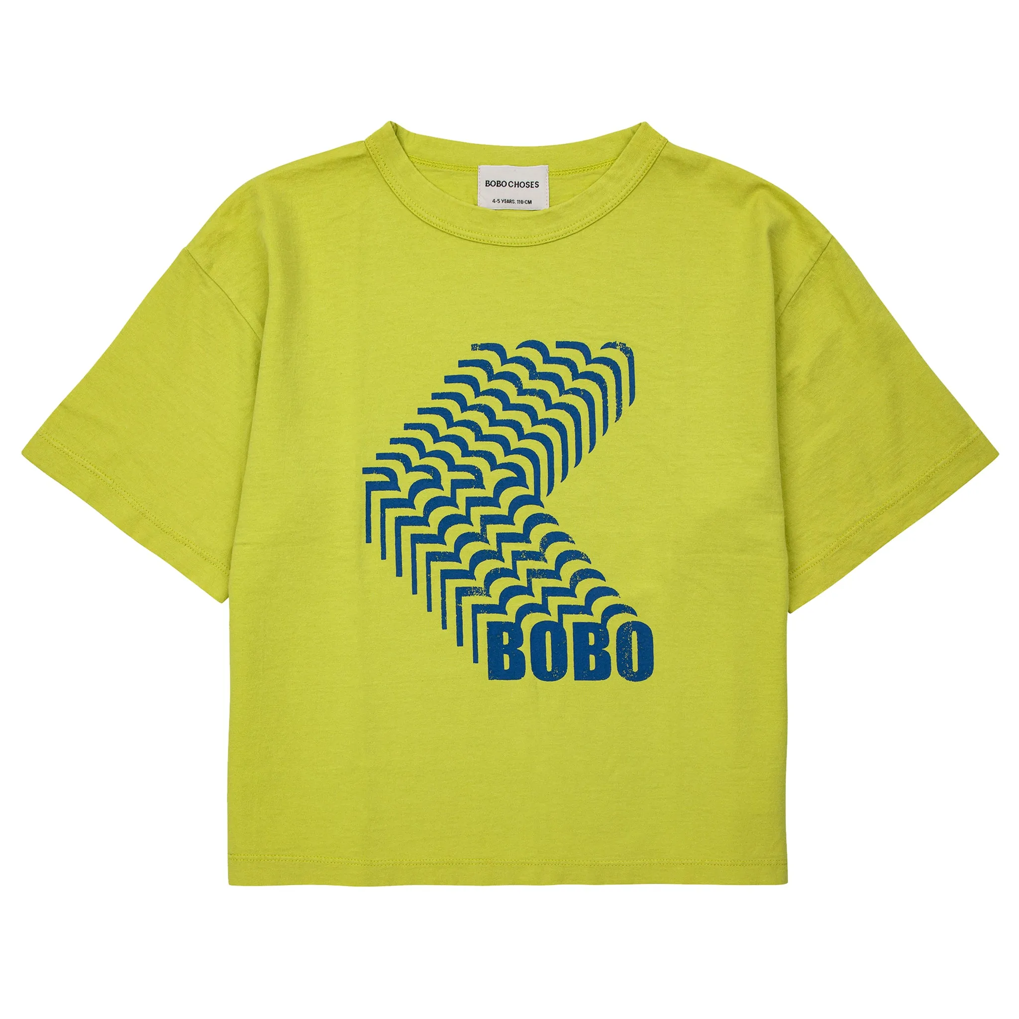 Bobo Choses Green Bobo Shadow T-shirt for Children