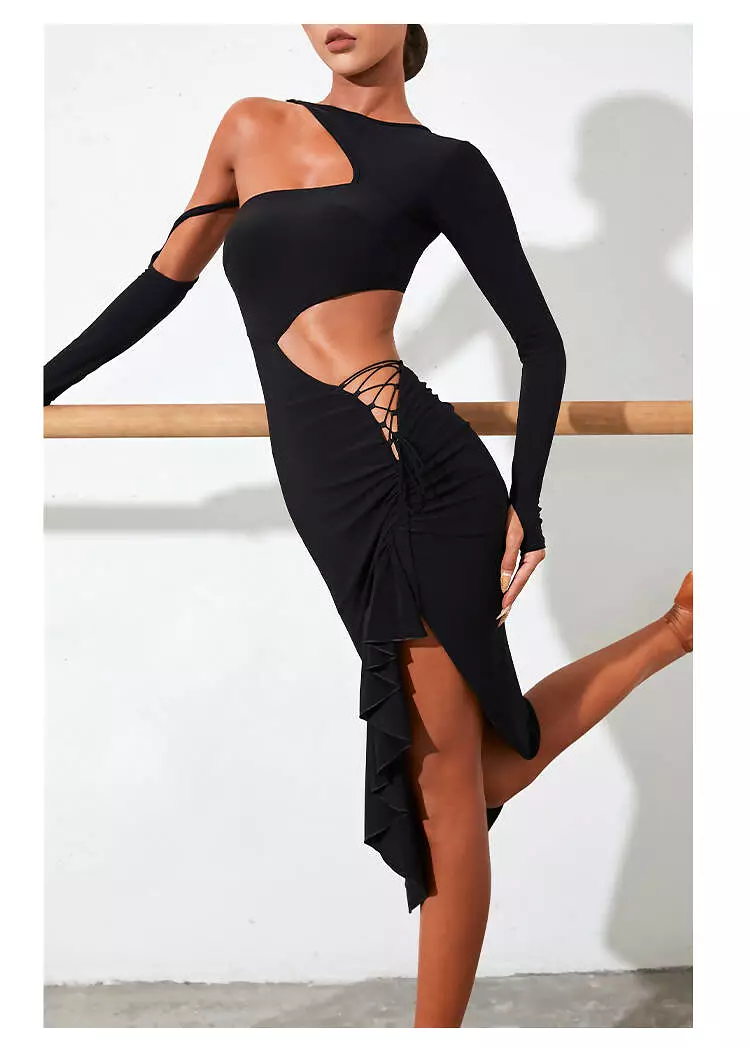 Bold Latin Dance Practice Dress | 2244