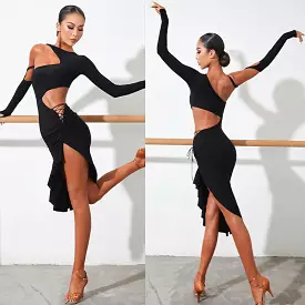 Bold Latin Dance Practice Dress | 2244